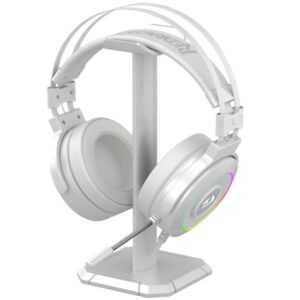 REDRAGON LAMIA 2 WHITE USB RGB GAMING HEADSET W/STAND H320W-RGB