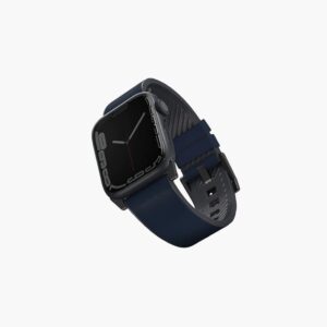 UNIQ APPLE WATCH STRAP 45/44/42MM STRADEN WATERPROOF LEATHER