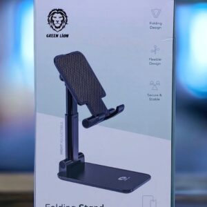 GREEN LION FOLDING STAND ( PHONE & TABLET ) 4.7 TO 10 INCH BLACK GNFOLPSTNDBK