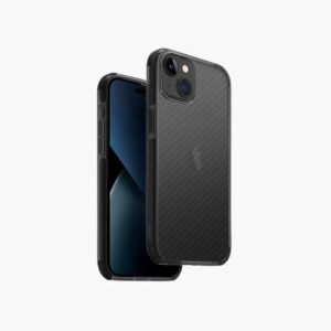 UNIQ COMBAT HYBRID IPHONE 14 PLUS/PRO/PRO MAX PROTECTIVE CASE ARAMID SMOKE