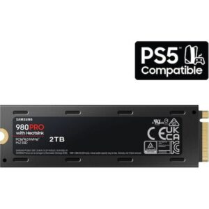 SAMSUNG 980 PRO WITH HEATSINK PCIE 4.0 NVME SSD 2TB