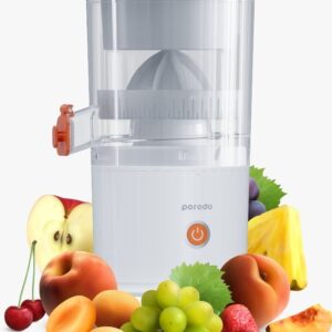 PORODO LIFESTYLE PORTABLE CORDLESS CITRUS JUCIER 200ML-WHITE