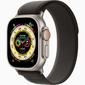 APPLE WATCH ULTRA 49MM GPS + CELLULAR TITANIUM CASE BLACK/GRAY LOOP