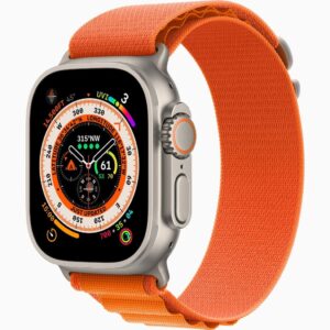 APPLE WATCH ULTRA GPS+CELLULAR 49MM TITANIUM CASE WITH ORANGE ALPINE LOOP
