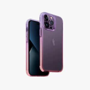 UNIQ HYBRID IPHONE 14 PRO COMBAT DUO CASE LILAC PINK