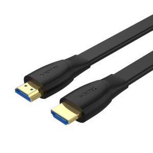 UNITEK HDMI 2.0 MALE TO MALE FLAT CABLE BLACK 1.5M/2M/3M/5M C11063BK