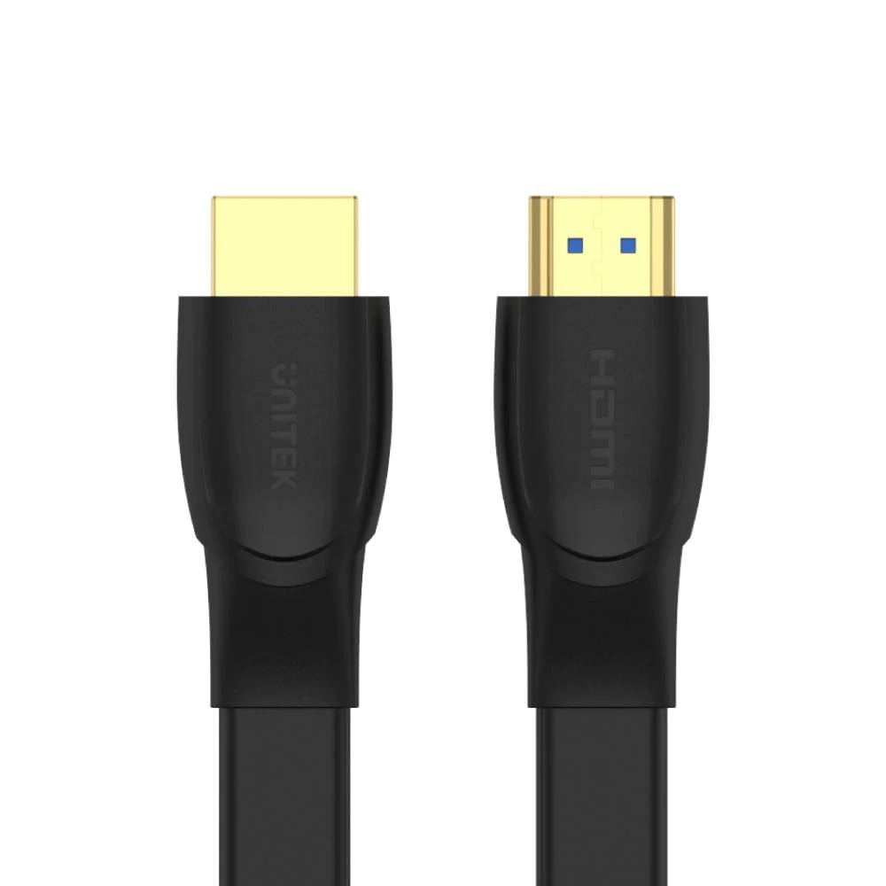 UNITEK HDMI 2.0 MALE TO MALE FLAT CABLE BLACK 1.5M/2M/3M/5M C11063BK - Image 5