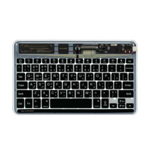 PORODO CRYSTAL SHELL ULTRA SLIM KEYBOARD BLACK PD-TRPBTBK-BK