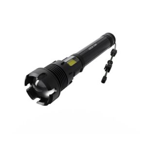 GREEN LION 2 IN 1 RECHARGEABLE TORCH 18W LED 1500LM 4000MAH BLACK GN2IN1RTORCH