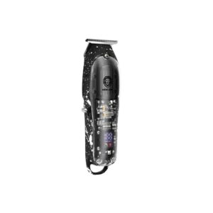 GREEN LION TRANSPARENT PRO HAIR TRIMMER 6000RPM 1400MAH BLACK GNTPROTMRBK
