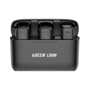 GREEN LION 2 IN 1 WIRELESS MICROPHONE LIGHTNING CONNECTOR BLACK GN2WMICLGBK