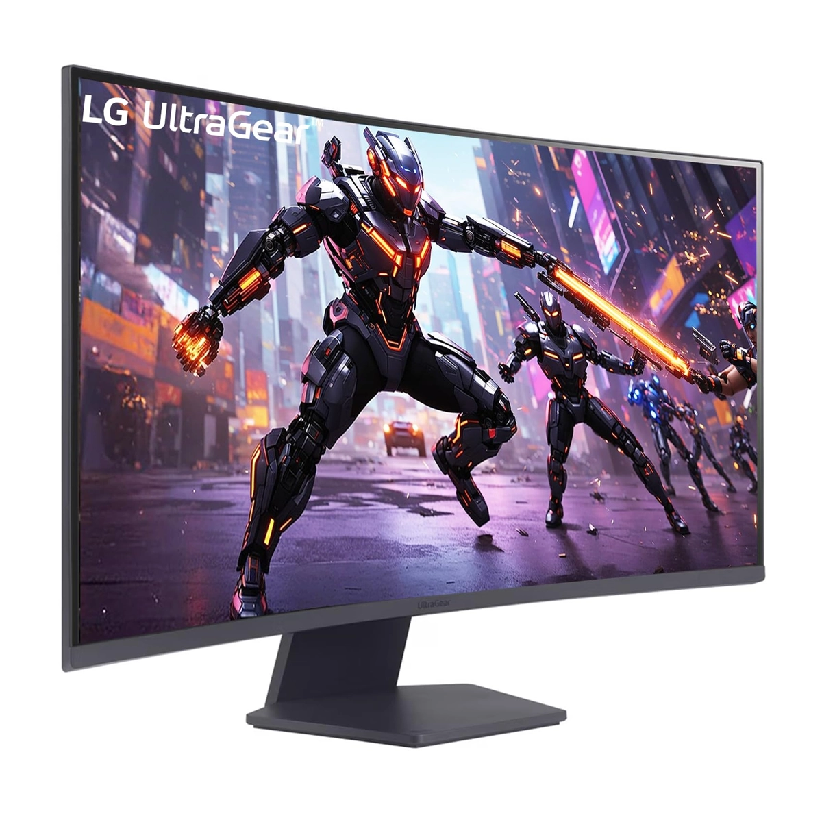 LG UltraGear 32GS60QC, 32" QHD Gaming Monitor, 180Hz 1ms Monitor, AMD FreeSync™ Monitor, HDR10 Curved Gaming Display