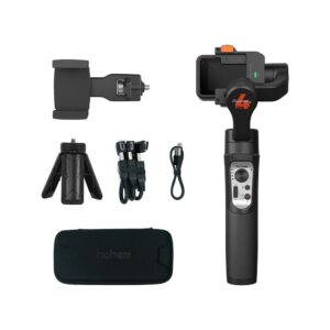HOHEM ISTEADY PRO 4 3-AXIS HANDHELD STABILIZER GIMBAL FOR ACTION CAMERA BLACK