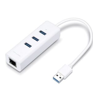 TP-LINK USB 3 PORT HUB EATHERNET ADAPTER UE330