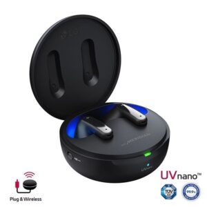 LG TONE FREE ENHANCED ACTIVE NOISE CANCELLING TRUE WIRELESS BLUETOOTH BLACK FP9