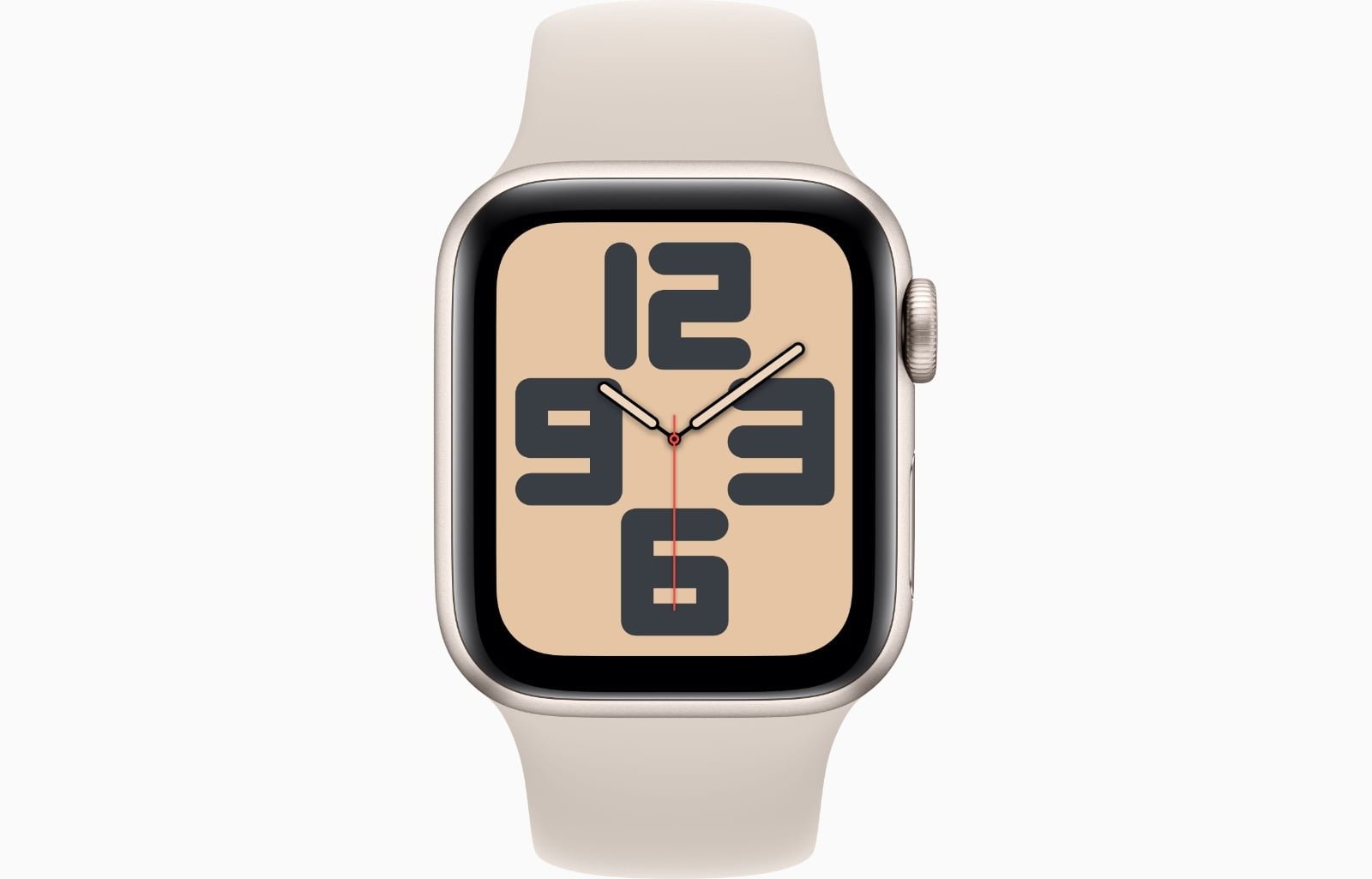 APPLE WATCH SE GPS 40MM (2ND GENERATION)STARLIGHT ALUMINIUM CASE WITH STARLIGHT SPORT BAND - Image 2