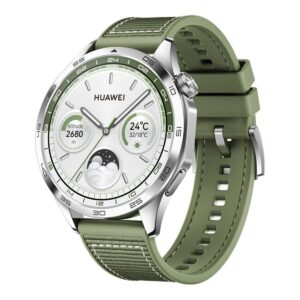 HUAWEI WATCH GT 4 46MM WITH GREEN WOVEN STRAP GREEN PNX-B19