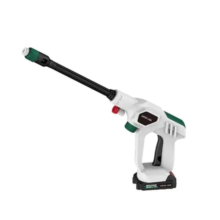 GREEN LION WIRELESS PRESSURE WASH GUN 2000MAH WHITE GNCLNGUNWH - Image 2