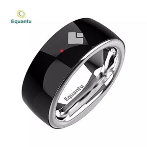 SMART TASBEEH RING BLACK QB708