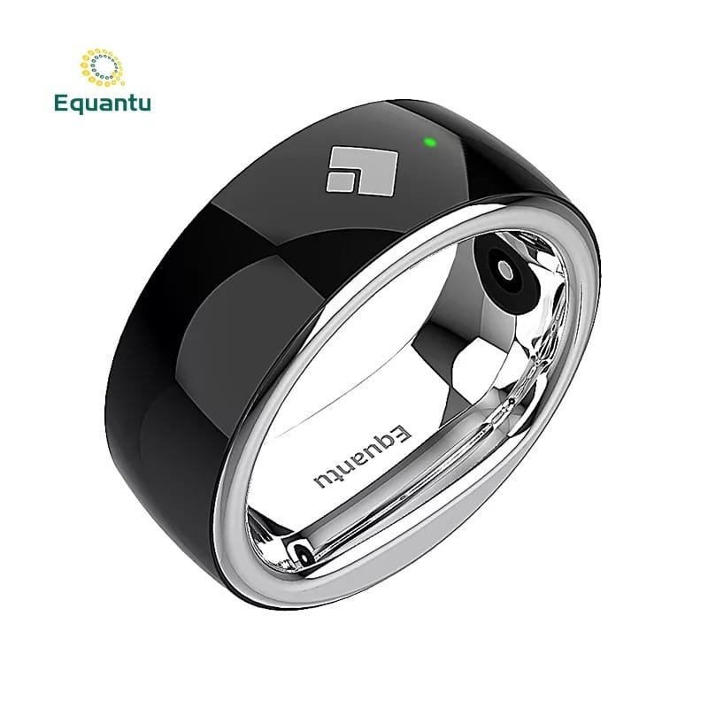 SMART TASBEEH RING BLACK QB708 - Image 9
