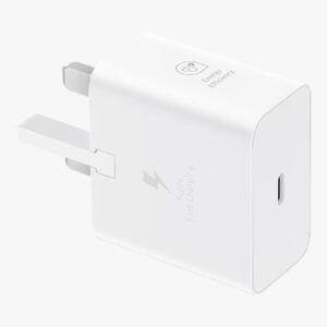 SAMSUNG 25W USB C PD TRAVEL ADAPTER WHITE EP-T2510NWEGAE