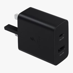 SAMSUNG TRAVEL ADAPTER 35W DUO BLACK TA220NBEGAE