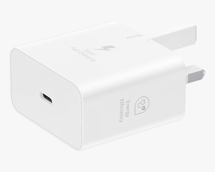 SAMSUNG 25W USB C PD TRAVEL ADAPTER WHITE EP-T2510NWEGAE - Image 2