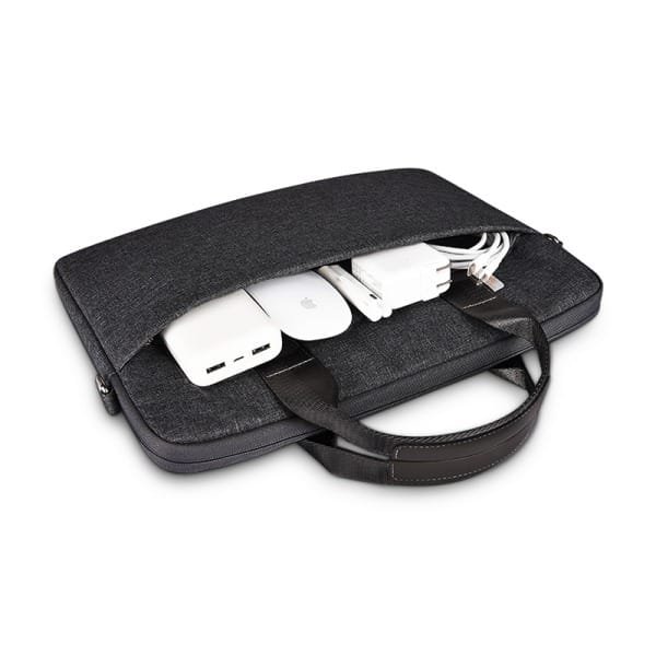 WIWU MINIMALIST LAPTOP BAG PRO 15.6 INCH BLACK - Image 3