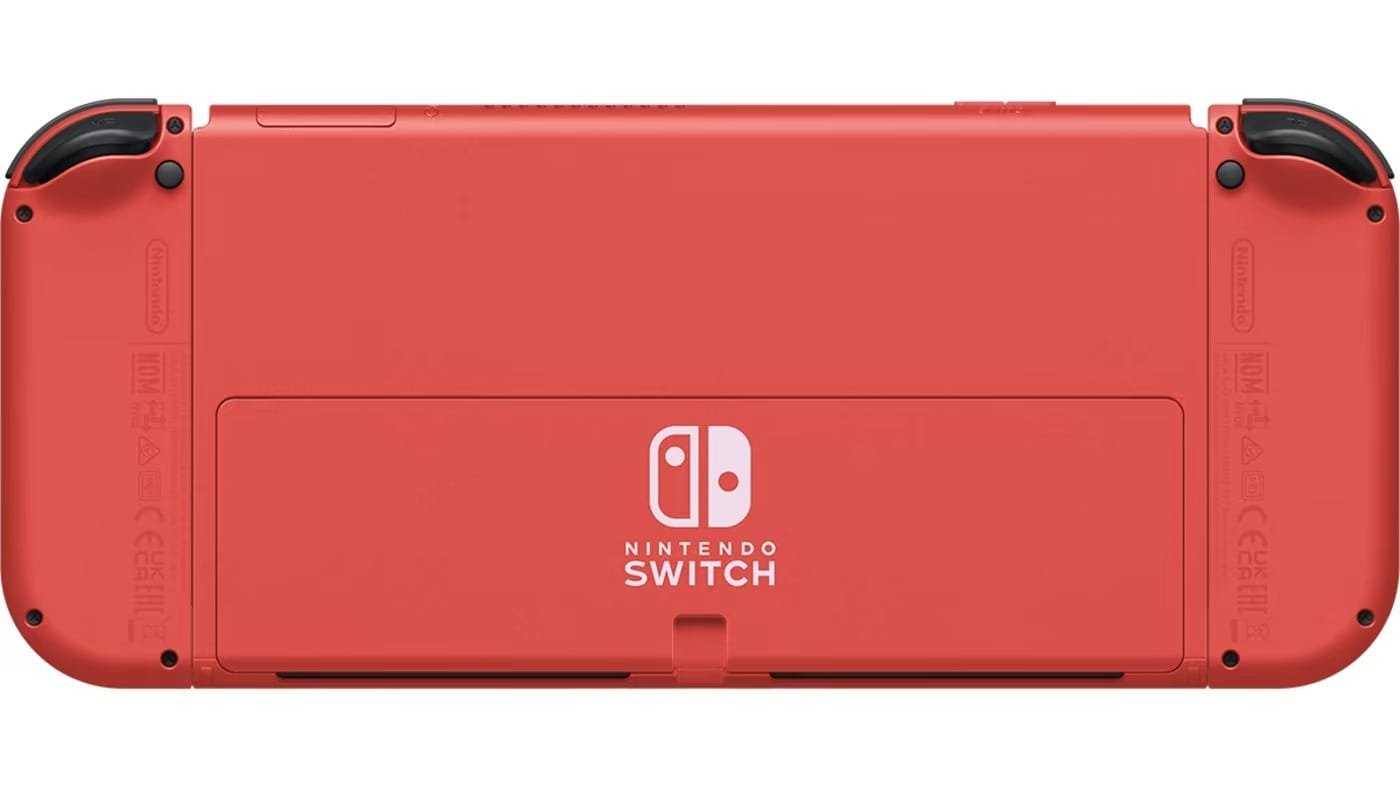 NINTENDO SWITCH OLED CONSOLE WITH BLACK-RED JOY-CON - Image 6