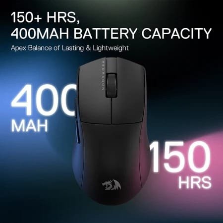REDRAGON K1NG PRO WIRED/WIRELESS MOUSE BLACK M916-PRO - Image 10