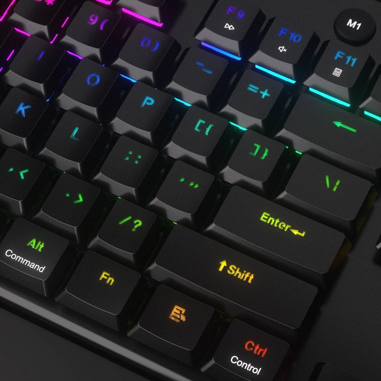 REDRAGON HORUS MECHANICAL KEYBOARD RED SWITCH K618-RGB - Image 8