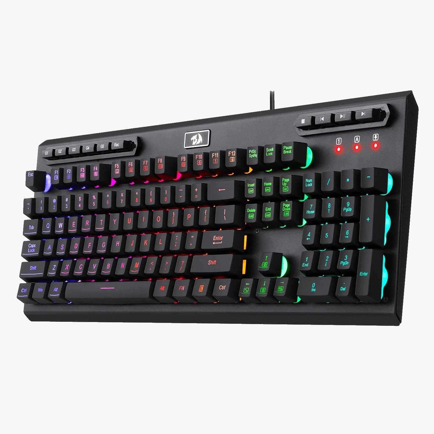 REDRAGON ADITYA WIRED GAMING KEYBOARD WITH MACRO KEYS K513 - Image 17