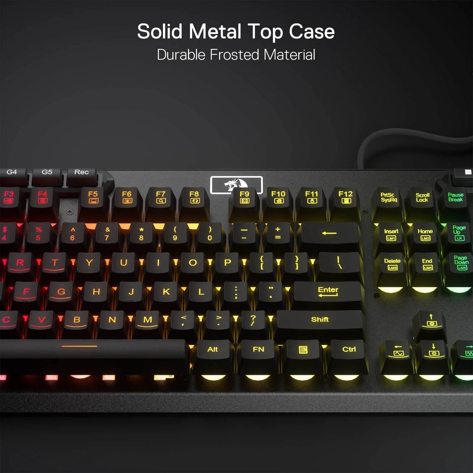 REDRAGON ADITYA WIRED GAMING KEYBOARD WITH MACRO KEYS K513 - Image 13