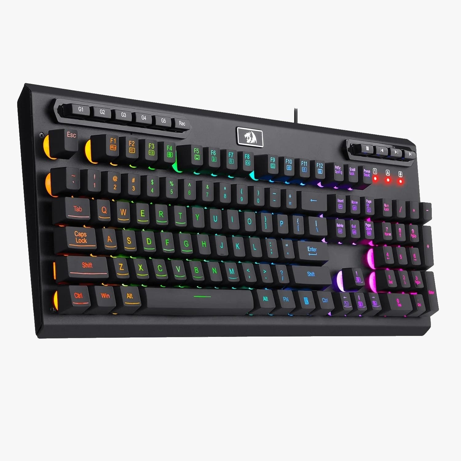 REDRAGON ADITYA WIRED GAMING KEYBOARD WITH MACRO KEYS K513 - Image 9