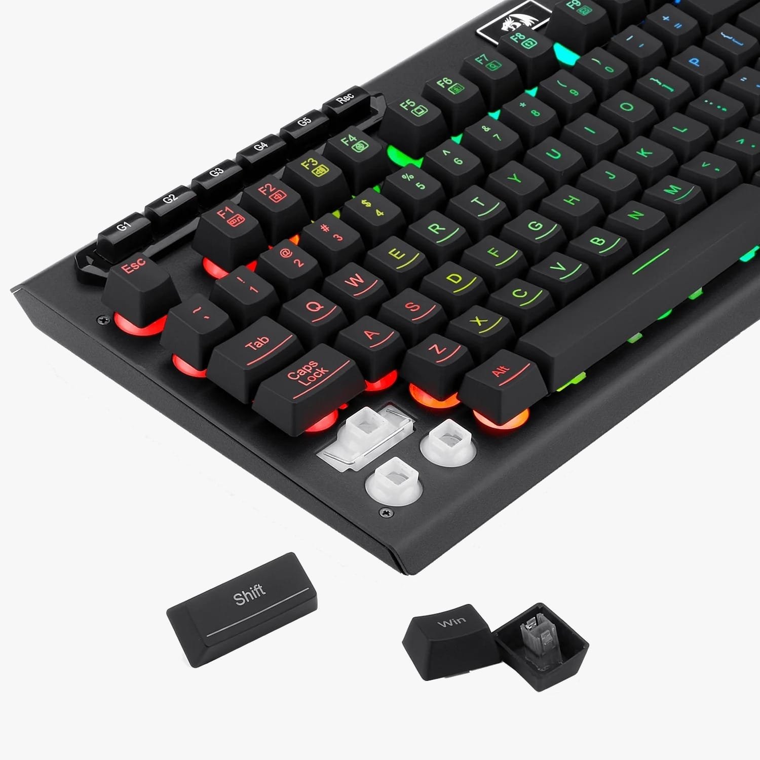 REDRAGON ADITYA WIRED GAMING KEYBOARD WITH MACRO KEYS K513 - Image 6