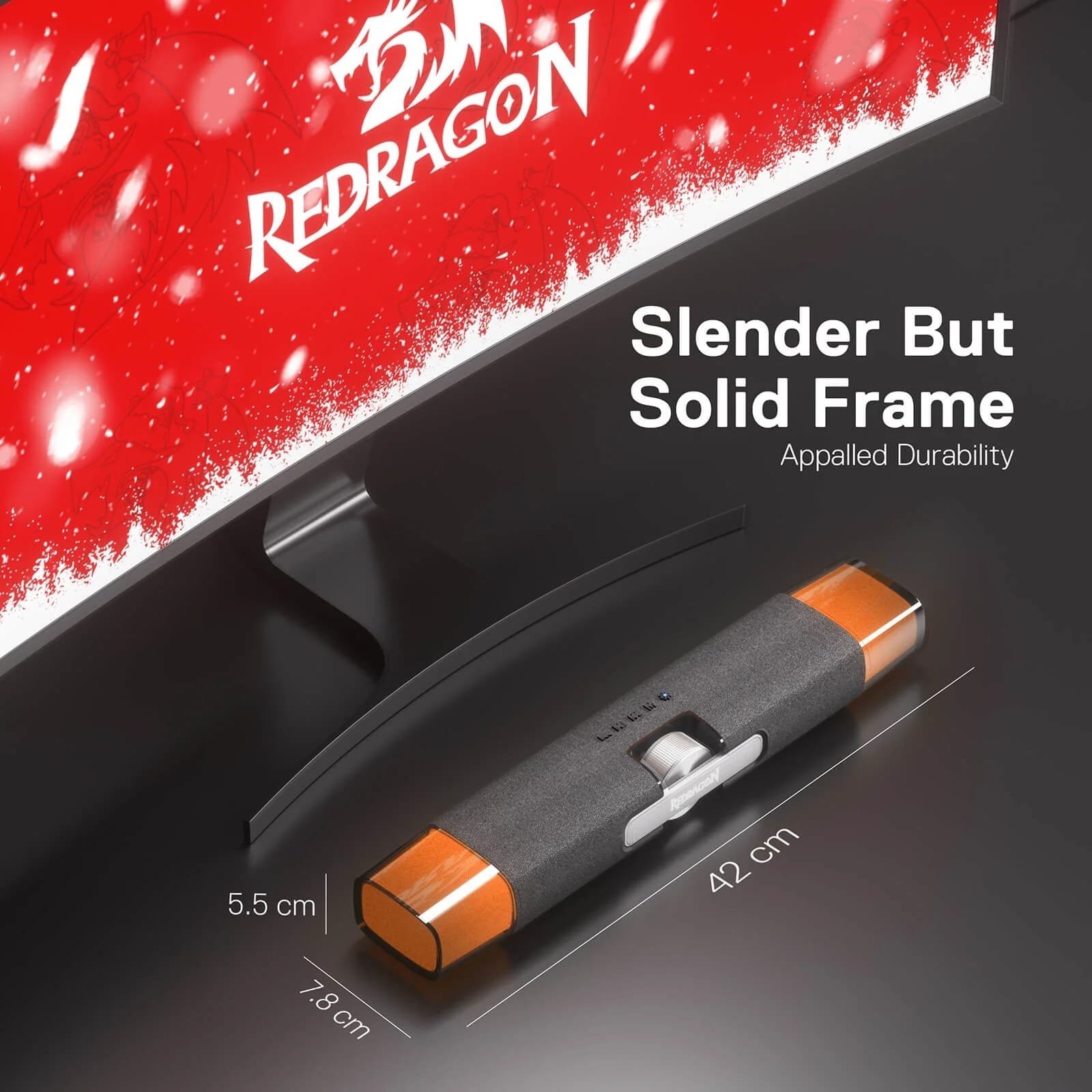 REDRAGON DORA SOUNDBAR WITH DUAL SPEAKERS AND BACKLIGHT GS512 - Image 6