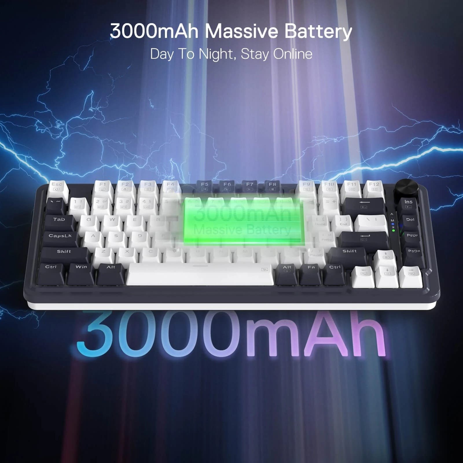 REDRAGON UCAL PRO WIRELESS GASKET KEYBOARD K673WB-RGB-PRO - Image 4