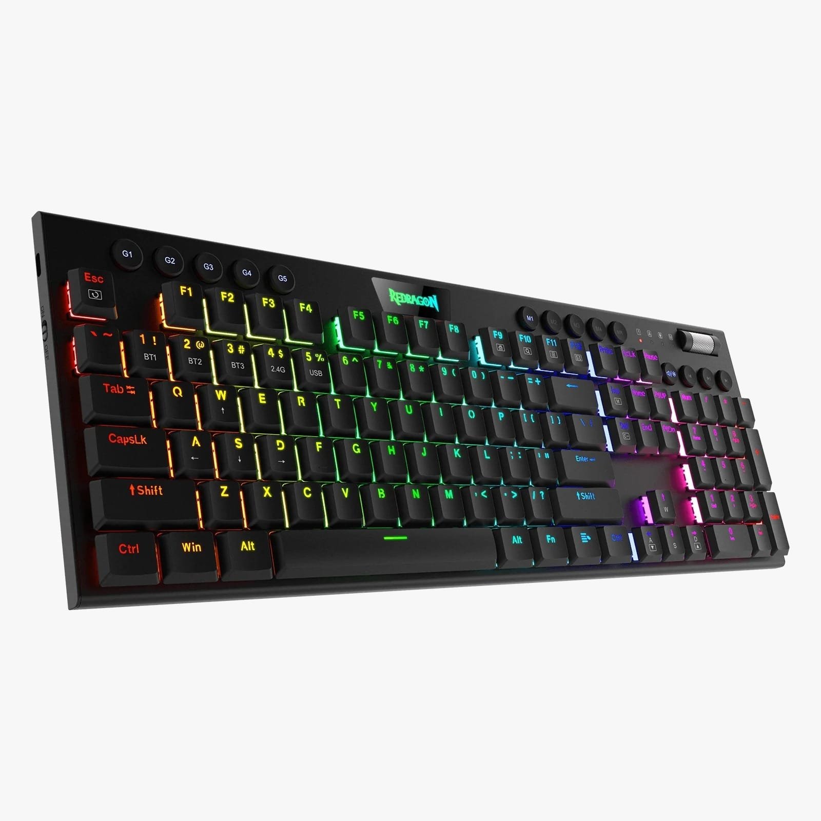 REDRAGON HORUS MECHANICAL KEYBOARD RED SWITCH K618-RGB - Image 2