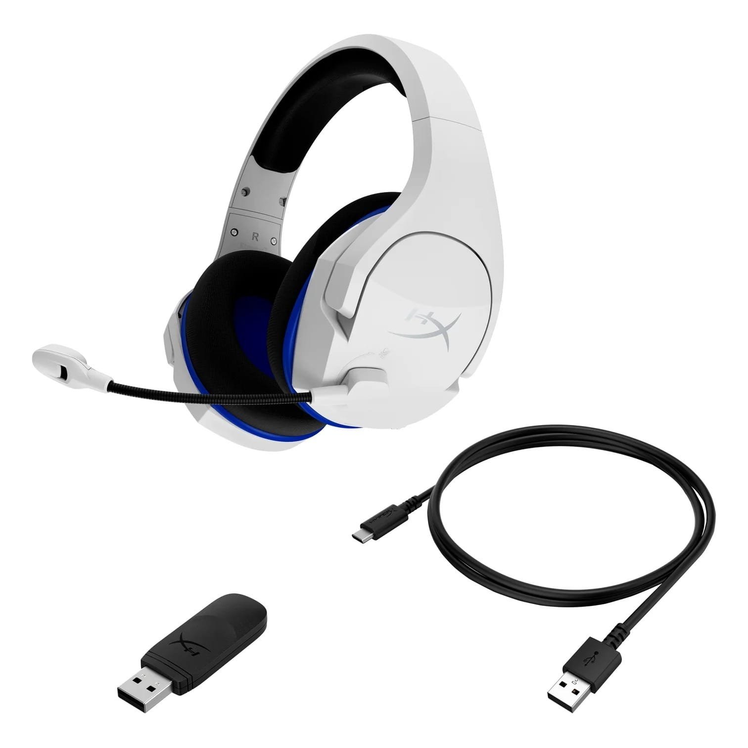 HYPREX CLOUD STINGER CORE WIRELESS HEADSET PS5/PS4 WHITE - Image 3