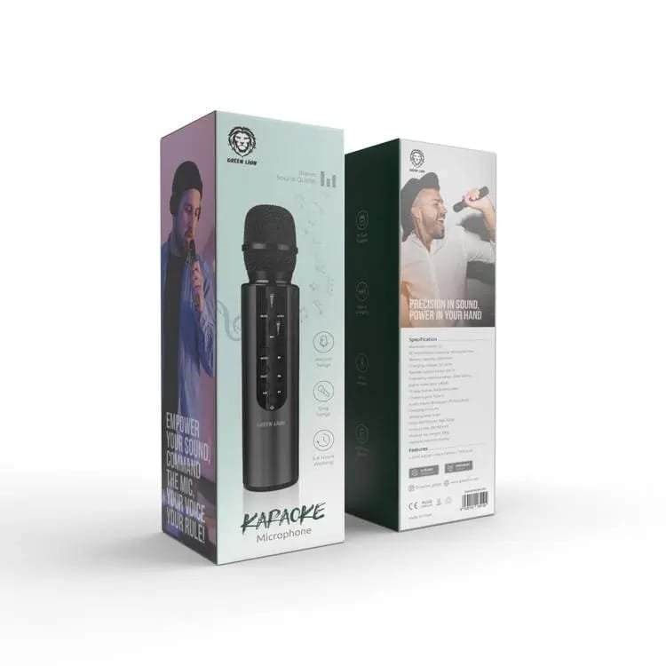 Green Lion Karaoke Microphone : Unleash Your Inner Star - Image 2