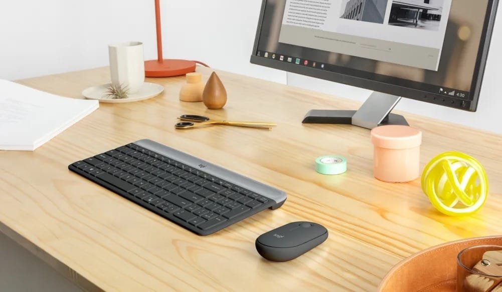 Logitech MK470 Wireless Combo Keyboard 920-009204 - Effortless Typing and Elegant Design - Image 2