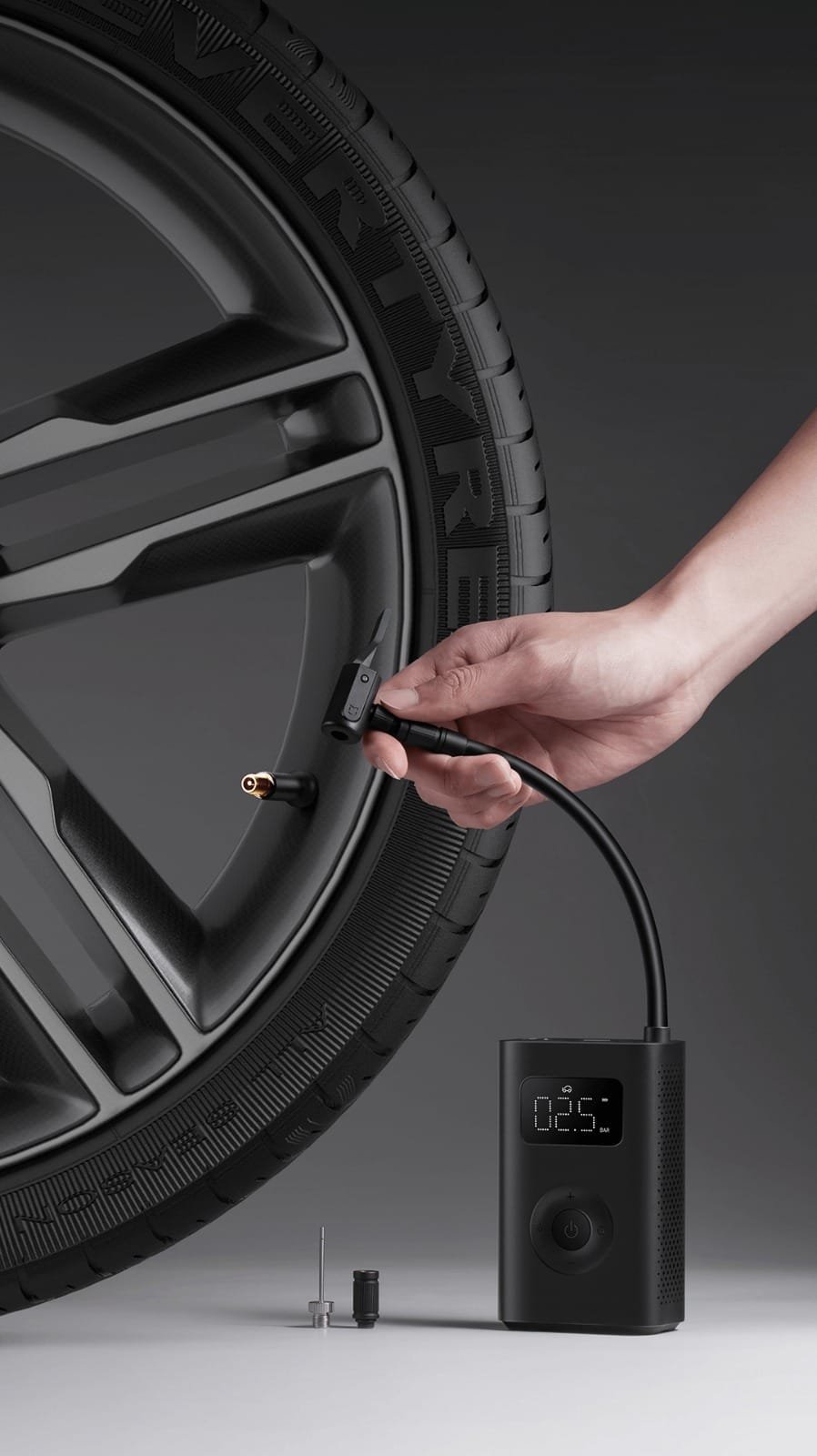 Mi Xiaomi Portable Electric Air Compressor 2 - Compact, Efficient, and Ready for Any Inflation Task - Image 2