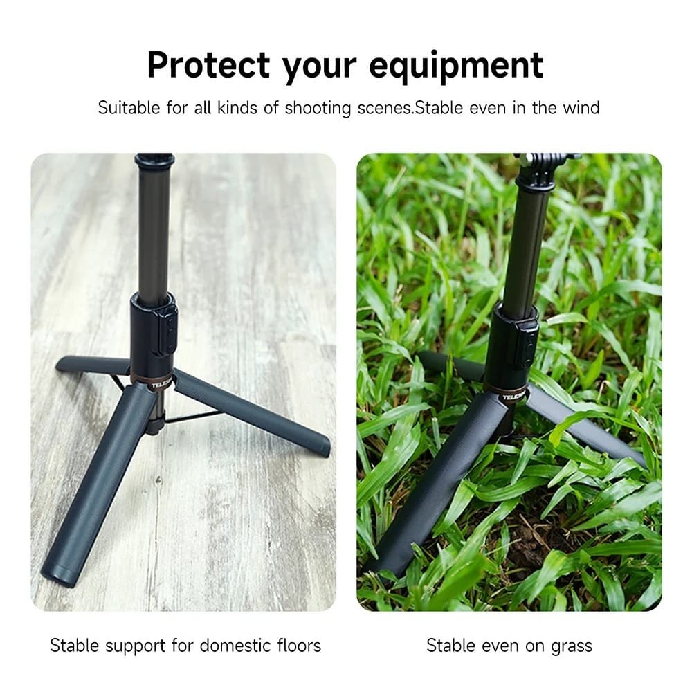 TELESIN Remote Selfie Stick with Tripod TE-RCSS-003: Capture the Perfect Shot Anywhere, Anytime - Image 6