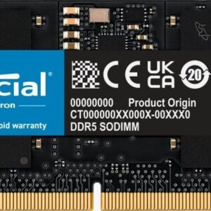 Crucial Laptop Ram DDR5-5600 16GB RAM CT16G56C46S5