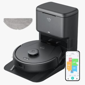 Eufy RoboVac L60 Hybrid Robotic Vacuum with Self-Empty Station - Black T2278V11