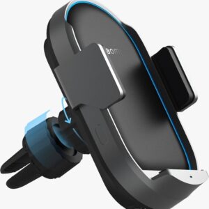 Mi Xiaomi 50W Wireless Car Charger - Fast Charging in Black