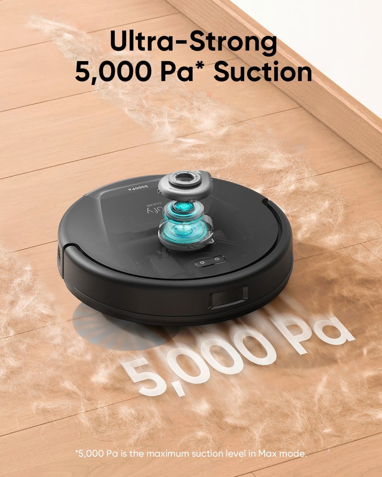 Eufy RoboVac L60 Hybrid Robotic Vacuum with Self-Empty Station - Black T2278V11 - Image 4