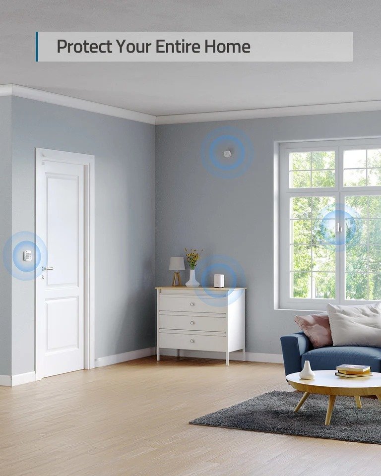 Anker Eufy Home Security Alarm - 5 Piece Kit (T8990321) - Image 5