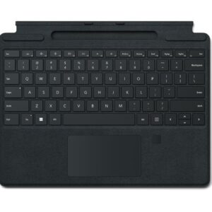 Microsoft Surface Pro Type Cover featuring Fingerprint ID Keyboard - Black - GK3-00001