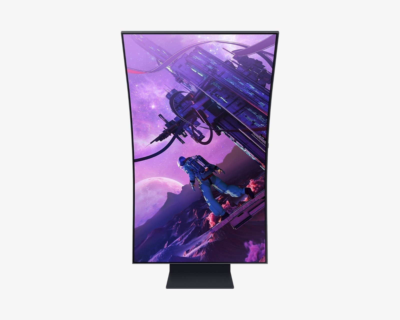 Samsung 55-Inch UHD Gaming Screen with 1000R Curvature - LS55BG970NMXUE - Image 4